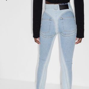 Rare Two Tone Mugler Jeans